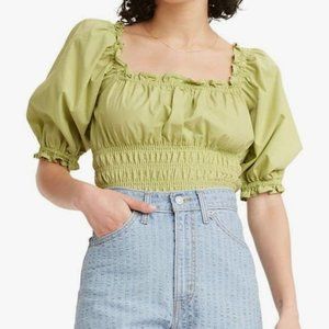 Levi's Women's Tilly Smocked Blouse